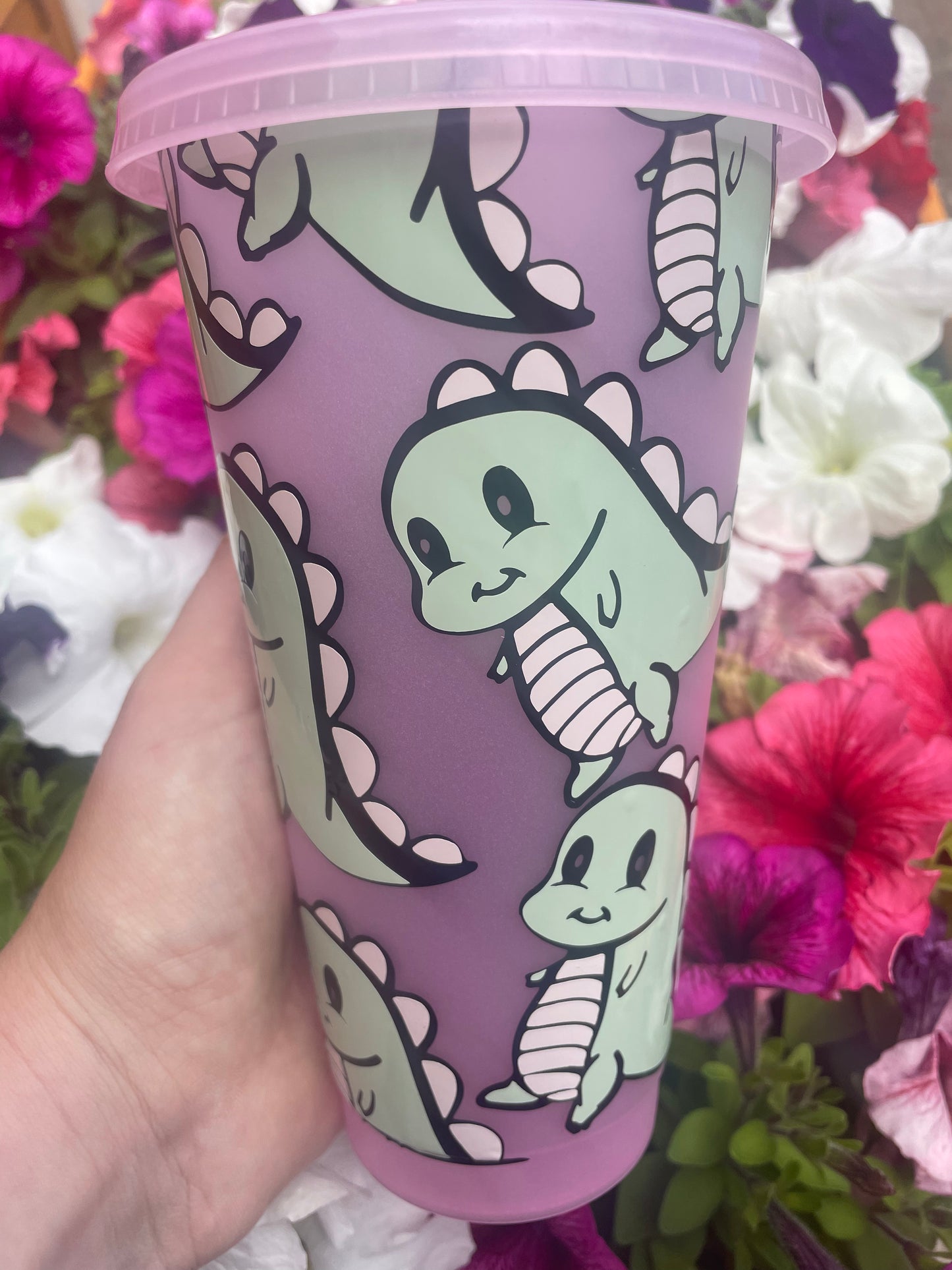 Dinosaur Cold Cup (glow in the dark)