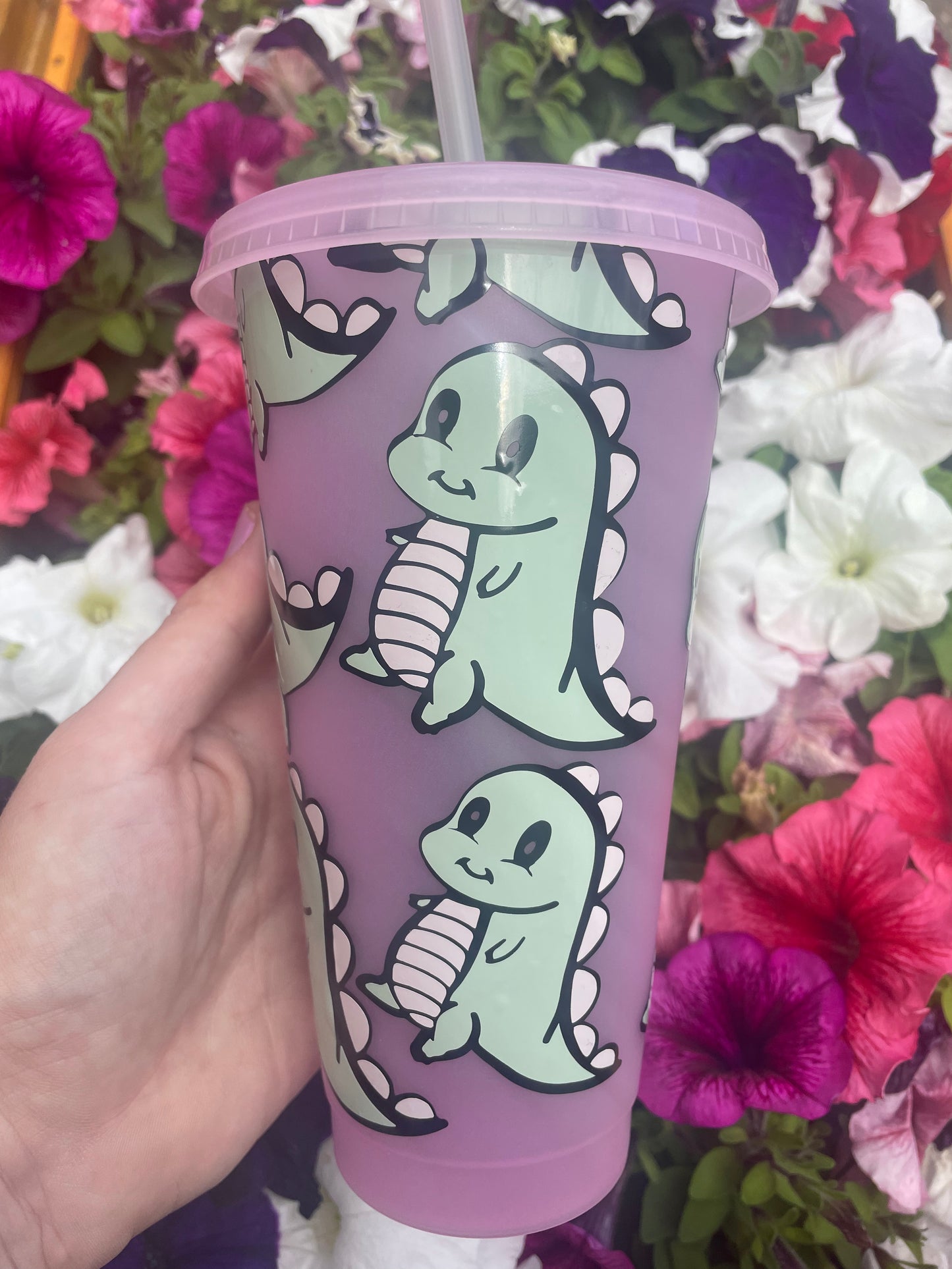 Dinosaur Cold Cup (glow in the dark)